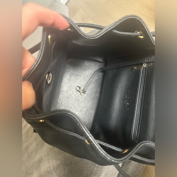 chanel Caviar Quilted Business Affinity Backpack Black LGHW - Picture 10 of 12